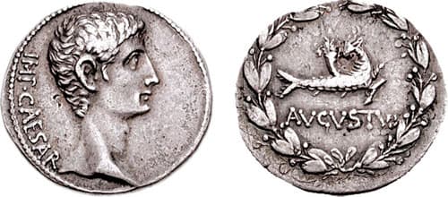 RIC 493 Augustus AR Cistophorus