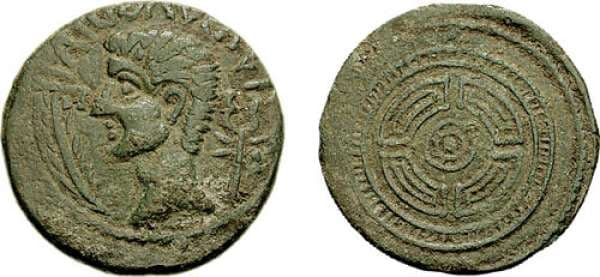 Spain, Uncertain RPC 4 Augustus AE As of Uncertain Mint in Northwestern Spain