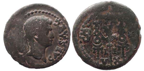 Emerita RPC 16 Augustus, Emerita, AE semis