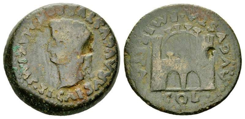 Emerita RPC 27 var Augustus, AE27, Emerita, Spain