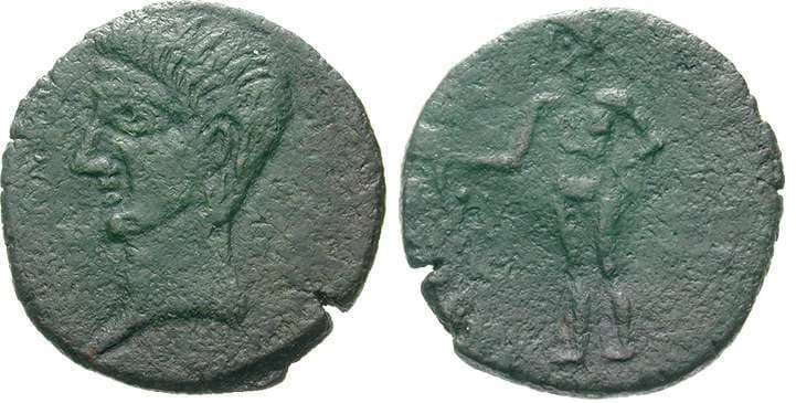 Osset RPC 59 Augustus, AE23 of Osset, Spain