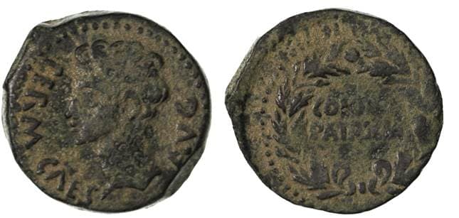 Colonia Patricia RPC 127 Augustus AE Sestertius of Colonia Patricia, Spain
