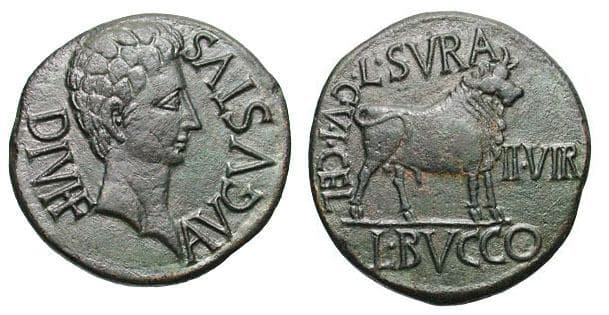 Celsa RPC 271 Augustus AE As Lepida-Celsa, Tarraconensis