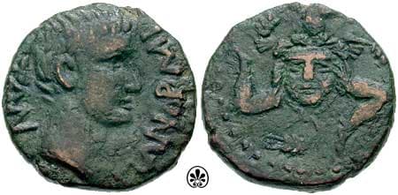 Panormus RPC 641 Augustus AE 22mm of Sicily, Panormos