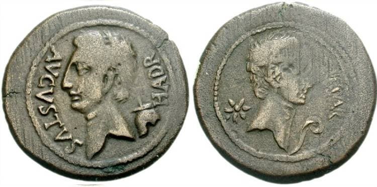 Hadrumentum RPC 772 Augustus, AE30 of Hadrumetum, Byzacene