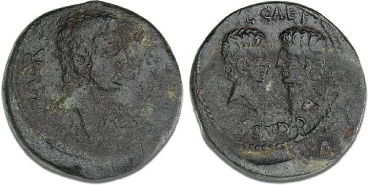 Hadrumetum RPC 775 Augustus, AE34 Sestertius of Hadrumetum, Byzacene