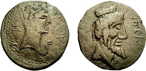 Byzacene RPC 806cf Augustus AE 32mm of Byzacene, Thaena