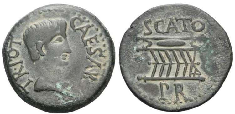 Cyrene RPC 943 Augustus, AE24 of Cyrene, Cyrenaica