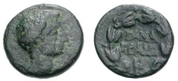 Tanagra RPC 1315 Augustus, AE16 of Tanagra, Boeotia