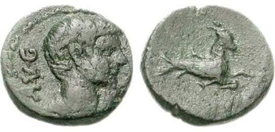 Parium RPC 2264 Augustus, AE14 of Parium, Mysia