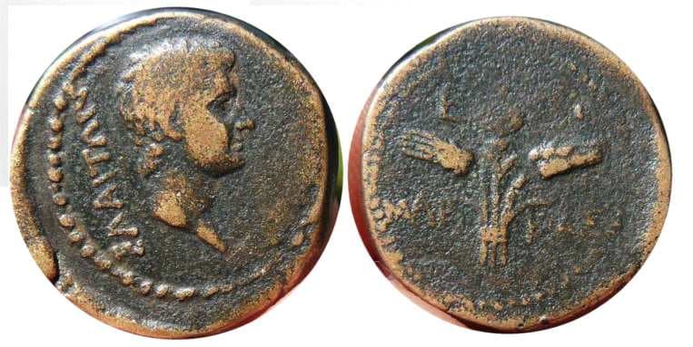 Elaea RPC 2398 Augustus, AE19 of Elaea, Aeolis