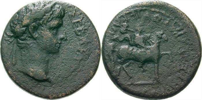 Hierapolis RPC 2957 Augustus AE18 of Hierapolis, Phrygia