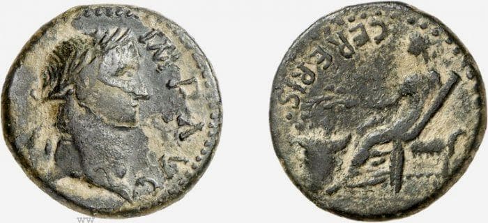 Lystra RPC 3540 Augustus, AE of Lystra, Lycaonia
