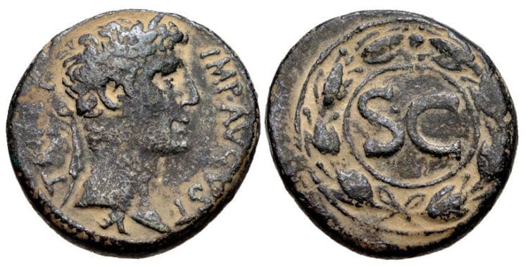 Antioch RPC 4260 Augustus AE27 of Antioch, Syria