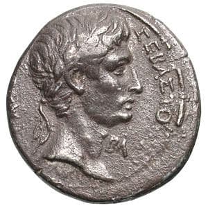 Laodikeia RPC 4381 Augustus AR Tetradrachm of Laodikeia ad Mare