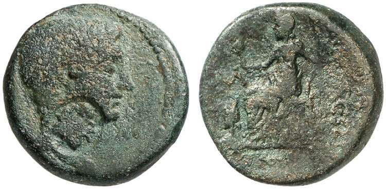 Gabala RPC 4452 Augustus, AE of Gabala, Syria