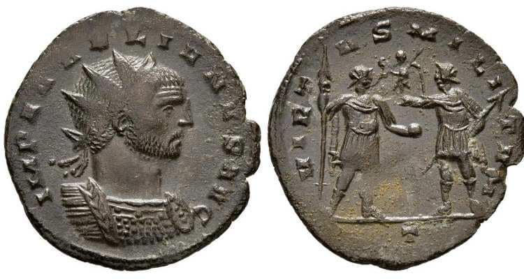 Goebl 62b3 Aurelian, AE antoninianus