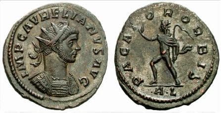 RIC 6 Aurelian, AE antononianus, Lyons