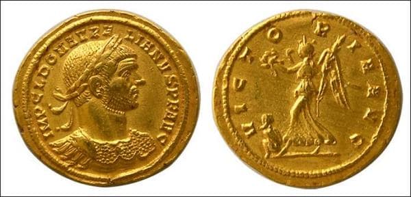 RIC 14ADD-Calico4041 Aurelian AV Aureus