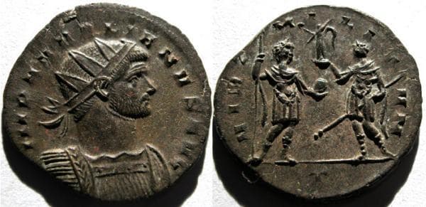 RIC 56, T Aurelian AE Antoninianus
