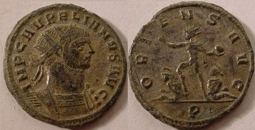 RIC 61, P Aurelian AE Antoninianus