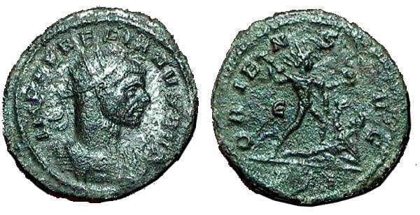 RIC 65v (2) Aurelian