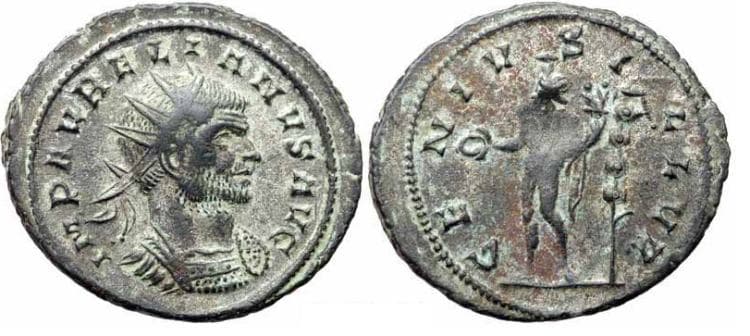 RIC 111 var Aurelian AE Antoninianus
