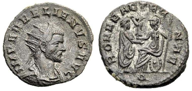 RIC 142 Sear'88 #3268 Aurelian AE Antoninianus