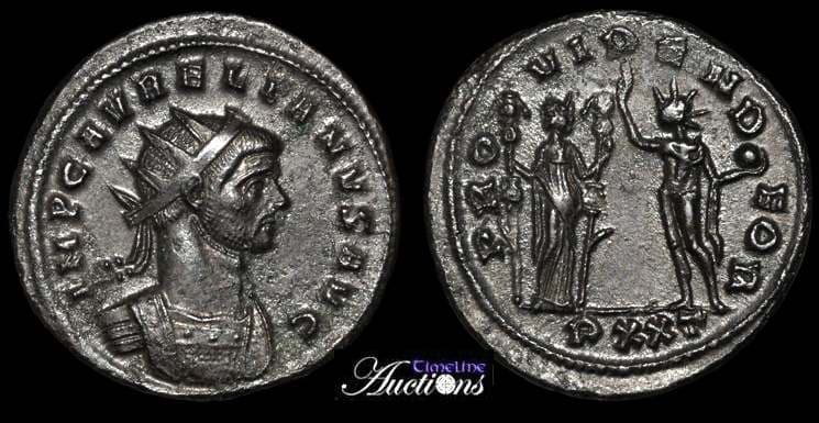 RIC 152, P Aurelian AE Antoninianus