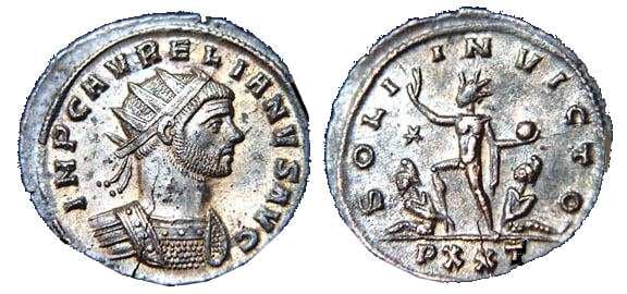 RIC 154, P Aurelian AE Antoninianus