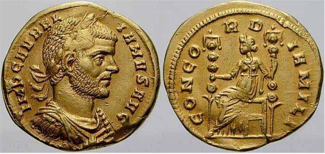 RIC 166 Aurelian, AV Aureus