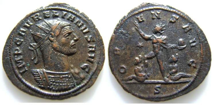 RIC 254 Aurelian AE Antoninianus