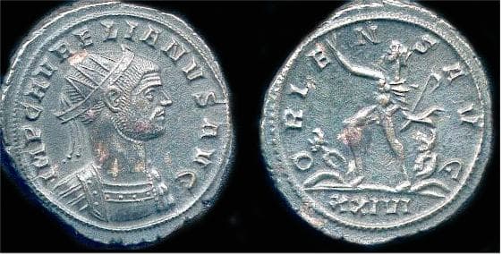 RIC 255 XXIVI Aurelian AE Antontinianus