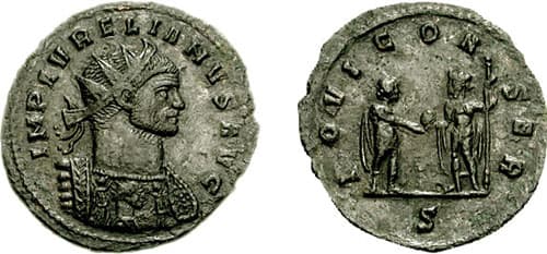 RIC 260, Note Aurelian AE Antoninianus