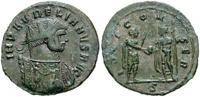 RIC 260note Aurelian AE Antoninianus