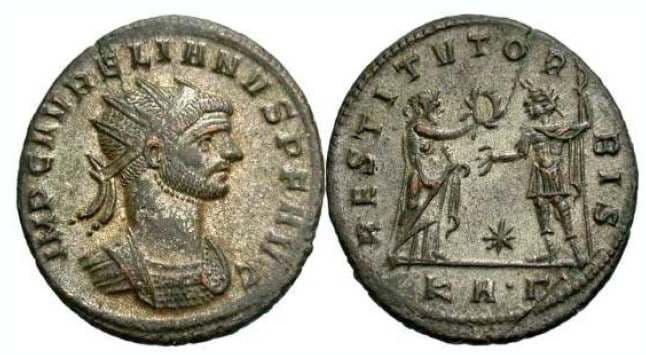 RIC 295, Γ Aurelian, AE Antoninianus, Serdica
