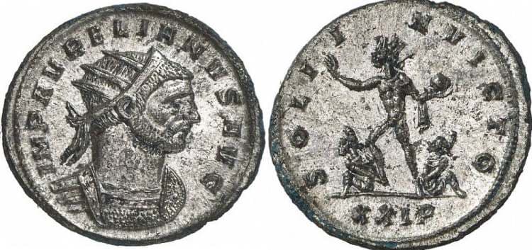 RIC 308, P Aurelian AE Antoninianus