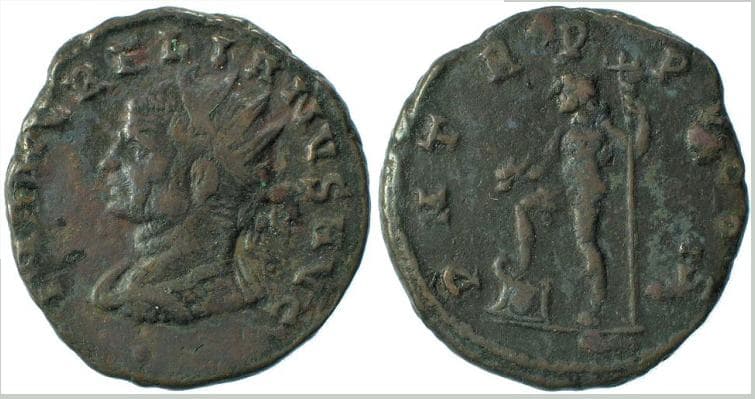 RIC 324 var Aurelian, AE antoninianus