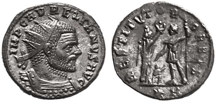 RIC 349, A var Aurelian, AE antoninianus, Cyzicus