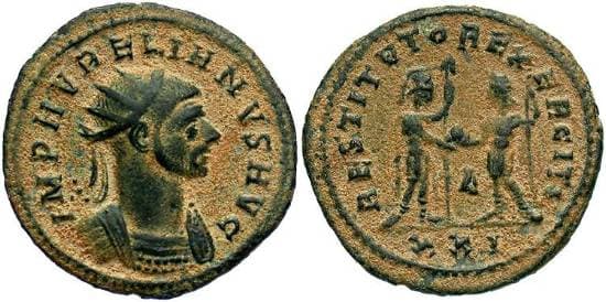 RIC 366, Δ Aurelian AE Antoninianus