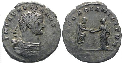 RIC 392 Aurelian, AE antoninianus, unattributed mint