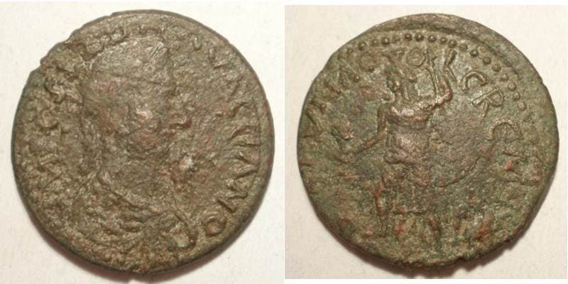 Cremna SNG Fr 1527 Aurelian, AE33 of Cremna, Pisidia