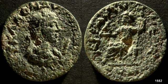 Perga Waddington 3433 Aurelian AE26 of Perga, Pamphylia