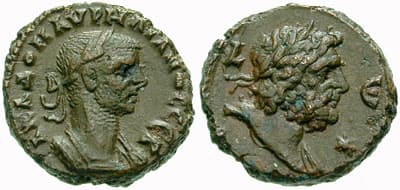 Alexandria Milne 4408 Aurelian Potin Tetradrachm of Alexandria