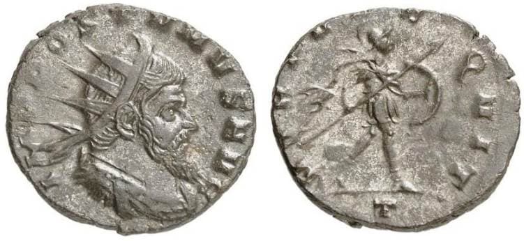 RIC 388 [postumus] Aureolus, 267-268 AD, rebel in Milan, struck in the name of Postumus