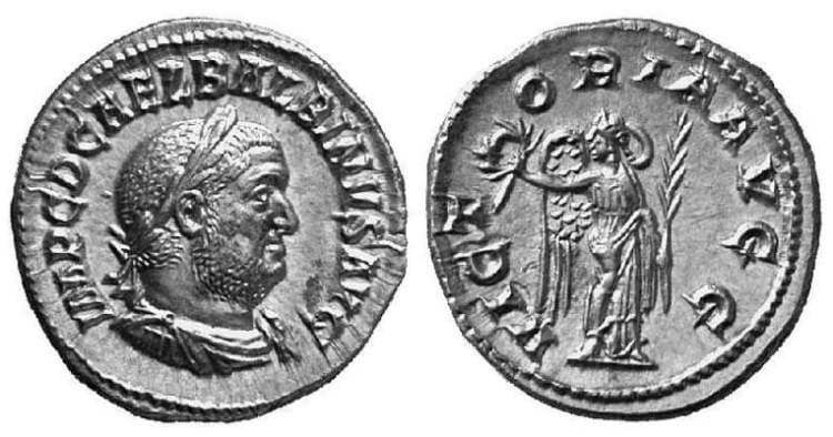 RIC 8 Sear5 8491 Balbinus Denarius