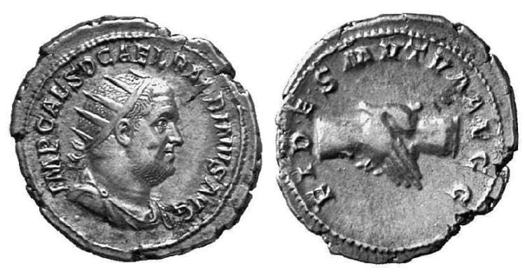 RIC 11 Sear5 8485 Balbinus AR Antoninius