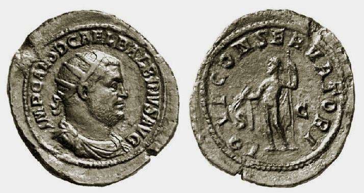 RIC 13 Sear5 8502 Balbinus AE Dupondius