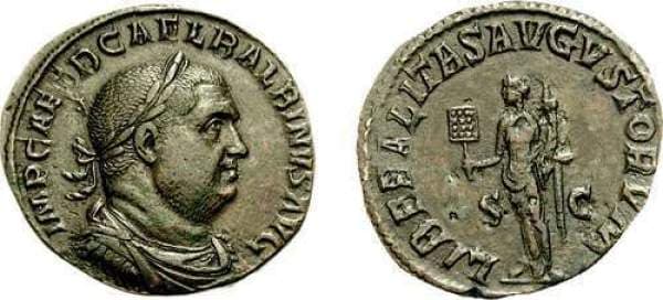 RIC 15 Sear5 8495 Balbinus AE Sestertius