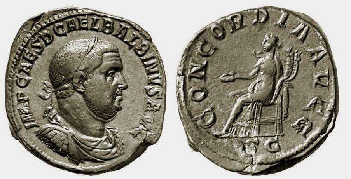 RIC 22 Sear5 8494 Balbinus AE Sestertius